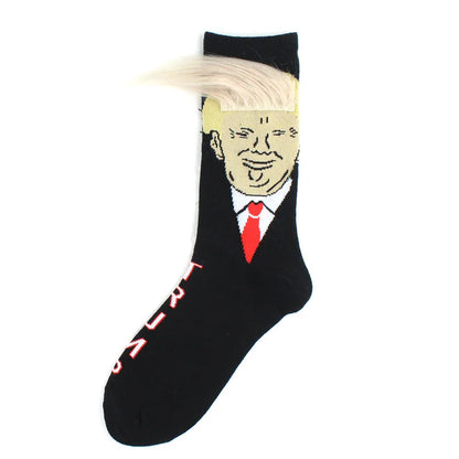 Trump Hair Socks